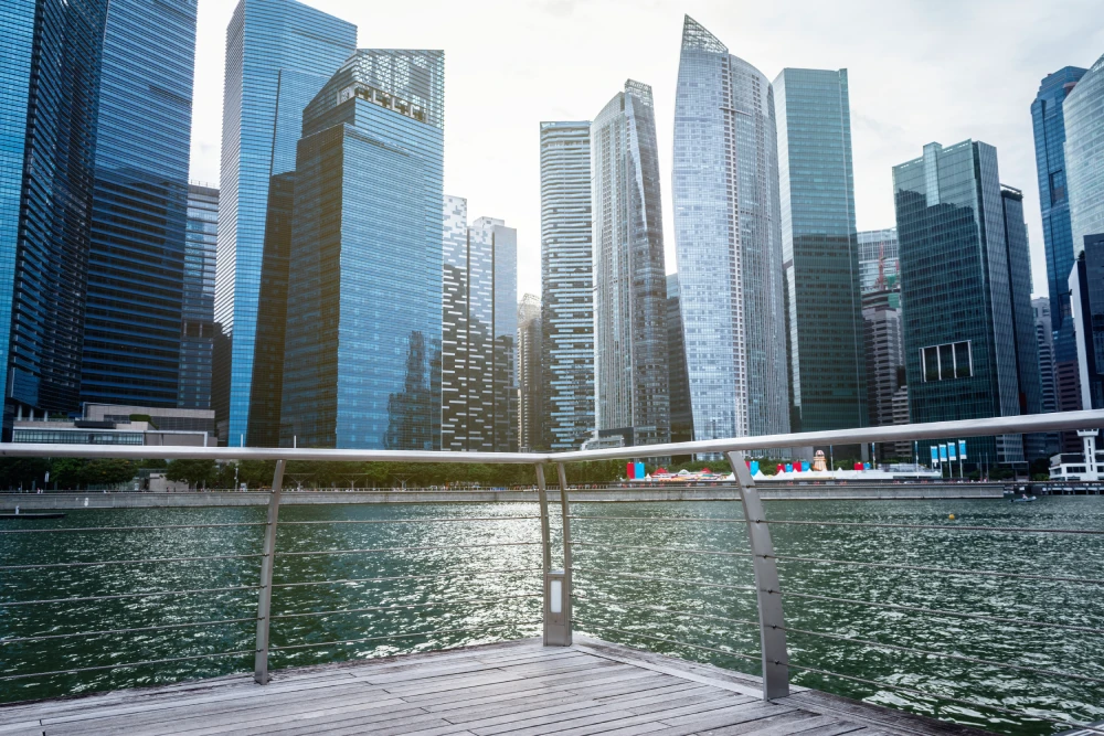 Singapore business district